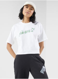 Buy Essential Blossom Short Graphic T-Shirt in UAE