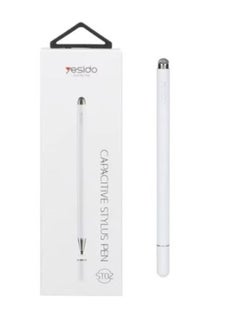 Buy 2 in 1 Disc Touch and Mesh Fiber Tip High Sensitive Capacitive Stylus Pen for iPad in Saudi Arabia