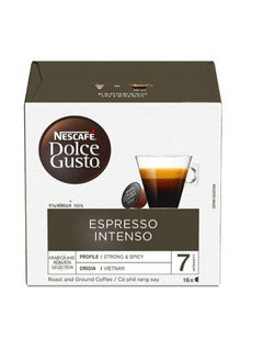 Buy Espresso Intenso 16 Coffee Capsules 112g in UAE