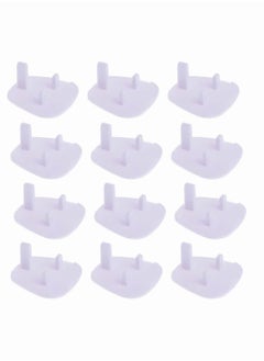 Buy 12Pcs Baby Safety Socket Plug Cover Set Baby Proofing Plug Covers Suitable for Kids Babies and Schools in Saudi Arabia