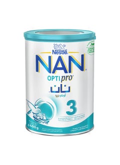 Buy Nan Baby Milk Powder No. (3) 400 gm for children from one to three years in Saudi Arabia