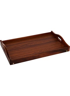 اشتري Acacia Wood Bed Tray With Foldable Legs, Portable Breakfast Tray For Food Serving With Handles, Laptop Tray For Sofa في الامارات