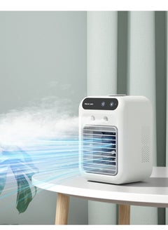 Buy 25W Portable Air Cooler, Air Conditioner,Mini Humidifier Misting Fan With 500ml Tank, 25w in UAE