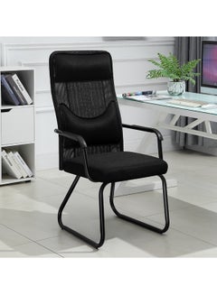 Buy Desk Chair Guest Chair Office Chair Gaming Chair Black - oc74black in UAE