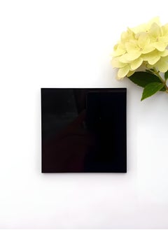 Buy Acrylic Coaster Black Square- 4 Pieces in Egypt