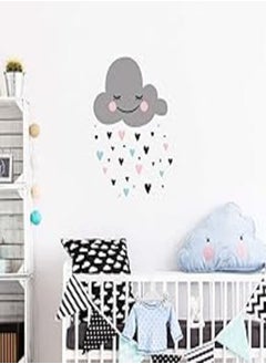 Buy Decorative kids room sticker - scandinavian love cloud (60x80cm) in Egypt