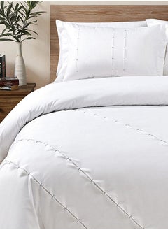 اشتري 3-Piece Bugatti Duvet Cover Set, Off White - 230x220 cm في الامارات