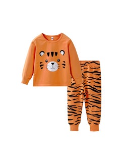 Buy Children's Breathable Comfortable Cotton Cartoon Long Sleeve Suit in Saudi Arabia