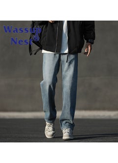 اشتري New WASSUP NEST Fashion Straight Casual Pants في السعودية