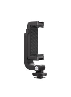 Buy Phone iPhone Tripod Mount Holder with 2 Cold Shoe Mount(Upgraded Version), Support Vertical and Horizontal Shooting, 2.36 to 3.62 inches, Compatible for iPhone 14Pro/14/13/12/SE, Samsung, Motoroia in UAE