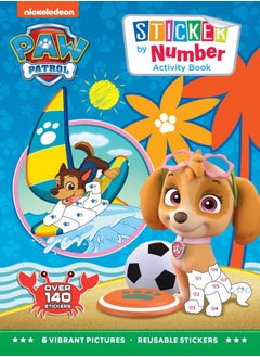 Buy Paw Patrol Sticker By Number Activity Book in Egypt