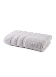 Buy Egyptian Luxe Bath Towel 70X140Cm - Grey in UAE