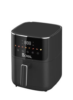 Buy Air Fryer RA-AFM4717 |  with 1400W Power, Visible Windows, Mechanical Control (Black) in Saudi Arabia