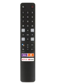 Buy New Replacement Infrared TV Remote Control for TCL LED Smart Televisions in Saudi Arabia