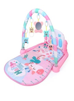 Buy 3 in 1 Baby Musical Pedal Piano Lullaby Gym Crawling Activity Rug Toy in UAE