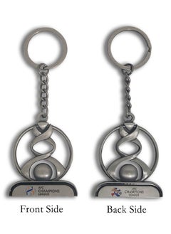 Buy Asia Champions League Mini Trophy Keychain with the old design from front and new design from the other side Antiq color in Saudi Arabia