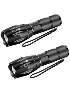 اشتري 2 Pack LED Flashlights High Lumens - Mini Flashlights for EDC Carry - Compact Powerful Emergency Flashlights Grade Aluminum - Drop Resistant and Water Resistant في الامارات