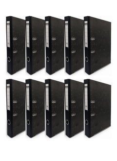 اشتري 10-Piece Narrow Box File Black 2 Inch Width في الامارات