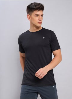 Buy Logo Detail Regular Fit T-Shirt in Saudi Arabia