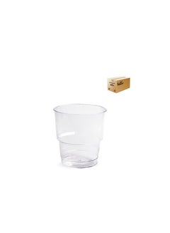 اشتري Disposable Plastic Nova Cup 8oz Clear (1PackX25Pc) في الامارات