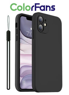 اشتري Case for Apple iPhone 11 6.1 inch Silicone Cover Soft Black في السعودية