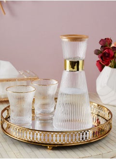 Buy Glass Carafe & Glasses Set in Saudi Arabia