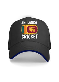 Buy Sri Lanka Sports Fans Cricket Cap - Metal Adjustable Buckle Closure Cap for Men and Women - Sri Lanka Sports Cricket Caps for Fans - Unisex Cricket Cap for Sports Matches - Ideal for Everyday Wear in UAE