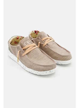 اشتري Women Lace Up Casual Shoes, Warm Grey في الامارات