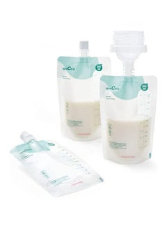 Buy 30 Pieces Clean Breast Milk Storage Bag - 180 ml in Saudi Arabia