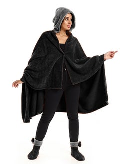 Buy Wearable Fleece set 3 pieces Black* Gray in Egypt