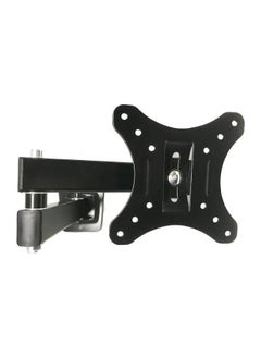 Buy Full Motion TV Wall Mount for 14-27 Inch LED LCD OLED Screens Black in UAE