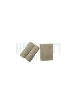 اشتري Hammam home 100% cotton towel beige 30*30 في مصر