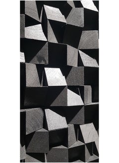 Buy Black Wood Wall Decor By Woodeometry in Egypt