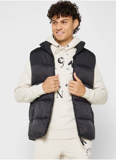 Buy Zip Through Puffer Gilet in UAE