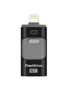 اشتري 16GB USB Flash Drive, Shock Proof Durable External USB Flash Drive, Safe And Stable USB Memory Stick, Convenient And Fast I-flash Drive for iphone, (16GB Black Color) في السعودية