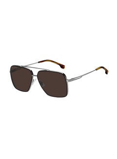 Buy Men's UV Protection Pilot Sunglasses - Boss 1325/S Brwhrnrut 62 - Lens Size 62 Mm in Saudi Arabia