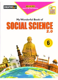 Buy Creative Kids My Wonderful Book of Social Science 2.0 Class 6 in UAE