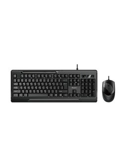 Buy Yesido KB14 High Quality Wired Cable Connection Mechanical Keyboard and Mouse Set - Black in UAE