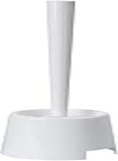 Buy Ikea toilet brush holder white 13.7x4x2.5 inch in Egypt