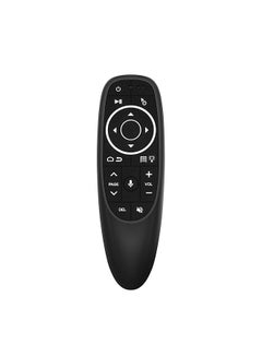 Buy G10S PRO 2.4G Air Mouse Wireless Handheld Remote Control with USB Receiver Gyroscope Voice Control LED Backlight for Smart TV Box Projector in UAE