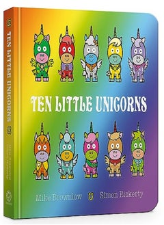 Buy Ten Little Unicorns Board Book by Brownlow, Mike - Rickerty, Simon Paperback in UAE