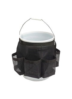 Buy Fishing Bucket Organizer for 5 Gallon Bucket Ice Fishing Bucket Tool Organizer Tackle Bag with Multi-Pockets for Car Washing,Fishing,Garden in UAE