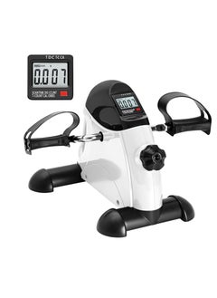 Buy Mini Exercise Bike,with Digital Monitor Portable Exercise Bike Pedals under Desk Mini Cycle Bike, for Legs And Arms Exerciser in Saudi Arabia