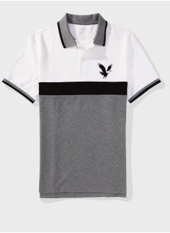 Buy Colorblock Logo Polo Shirt in UAE