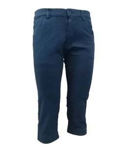 Buy Casual Bermuda Shorts For Men 3/4 Below The Knee Crop Trousers in Saudi Arabia