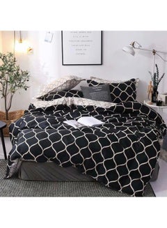 Buy Single Bed in a Bag 6 Pieces - Comforter Set with Comforter and Fitted Sheet - Cotton Material for All Season Bedding Sets - 1 Comforter 1 Fitted Sheet and 4 Pillowcases in UAE