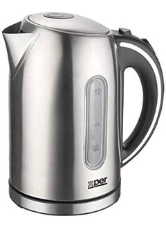 Buy Xper Water Kettle Steel 2200 Watts 1.7 Liters XPK-SM19 in Saudi Arabia