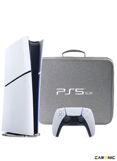 Buy PS5 Carrying Case Travel Storage Bag Compatible with Playstation 5 Slim Grey in UAE