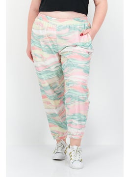 اشتري Women Plus Size Outdoor Sweatpants, Cream Combo في الامارات