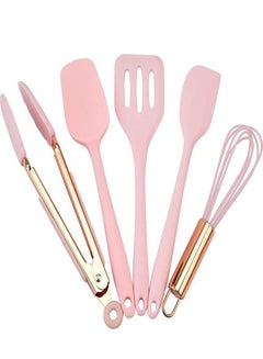 Buy 5-Piece Set Mini Silicone Kids Kitchen utensils in UAE